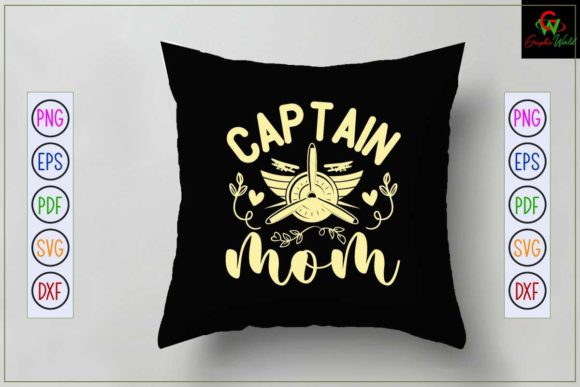 Captain Mom SVG T-shirt Design Review: A Practical Graphics & Crafts Asset