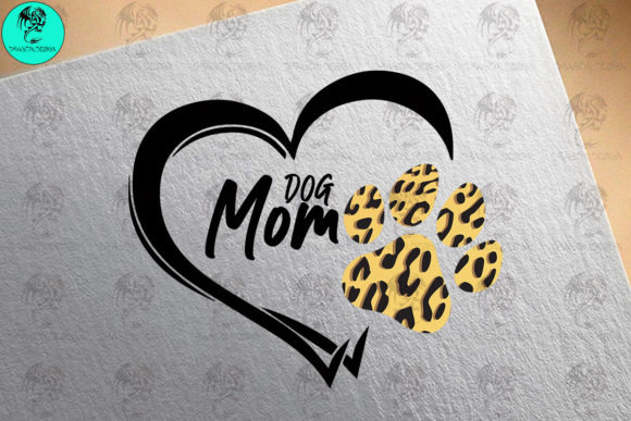 Dog Paw Mom Svg Graphics and Crafts