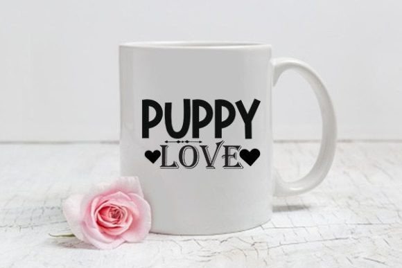Mom Svg Design, Puppy Love Graphics and Crafts