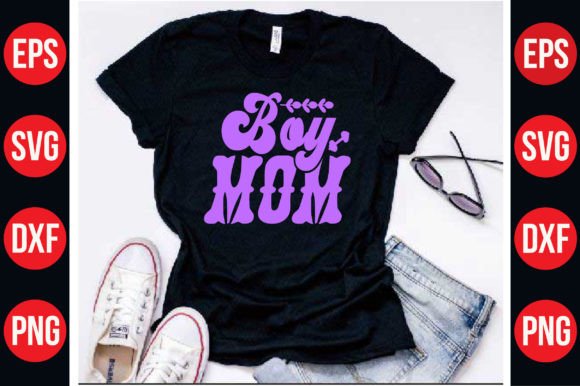 Mom SVG Typographic T Shirt Design Art Graphics and Crafts