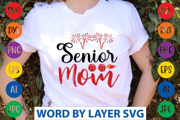 Semantic Review: Senior Mom SVG Cut File