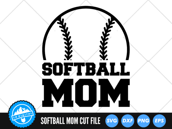 Softball Mom SVG Softball Cut File Graphics and Crafts Review