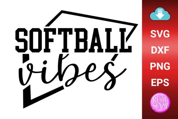 Softball Vibes Svg, Proud Mom Svg Graphics and Crafts Review